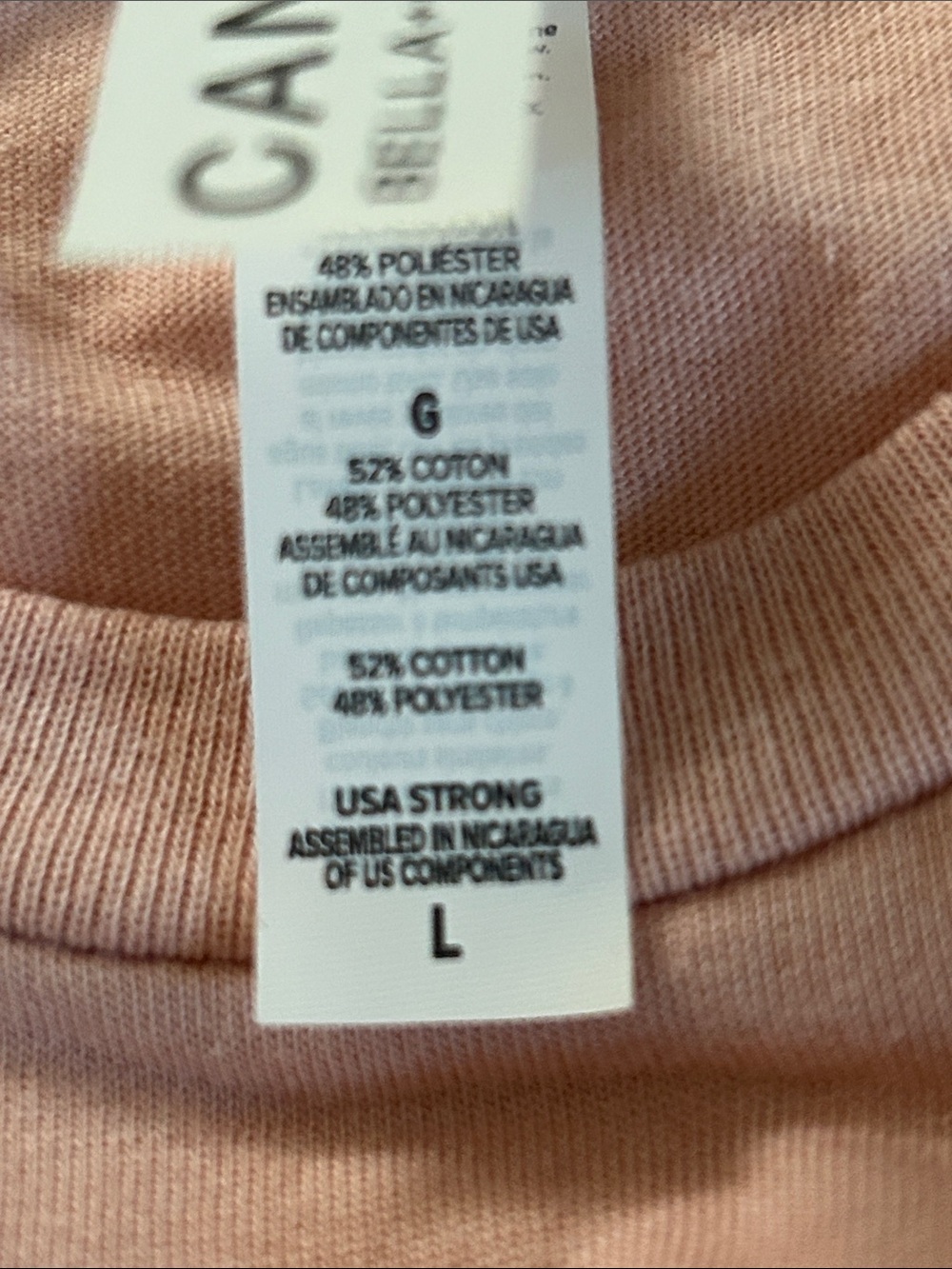 Bella Canvas Crewneck T-Shirt - Dusty Rose “Save a Horse Ride a Cowboy” size L - Picture 8 of 9